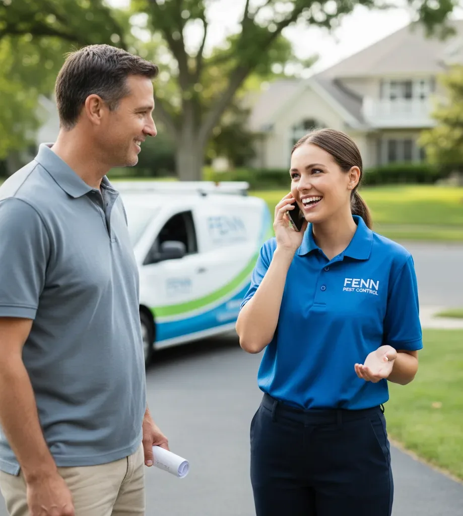 Fenn Pest Control customer support in Whitewater